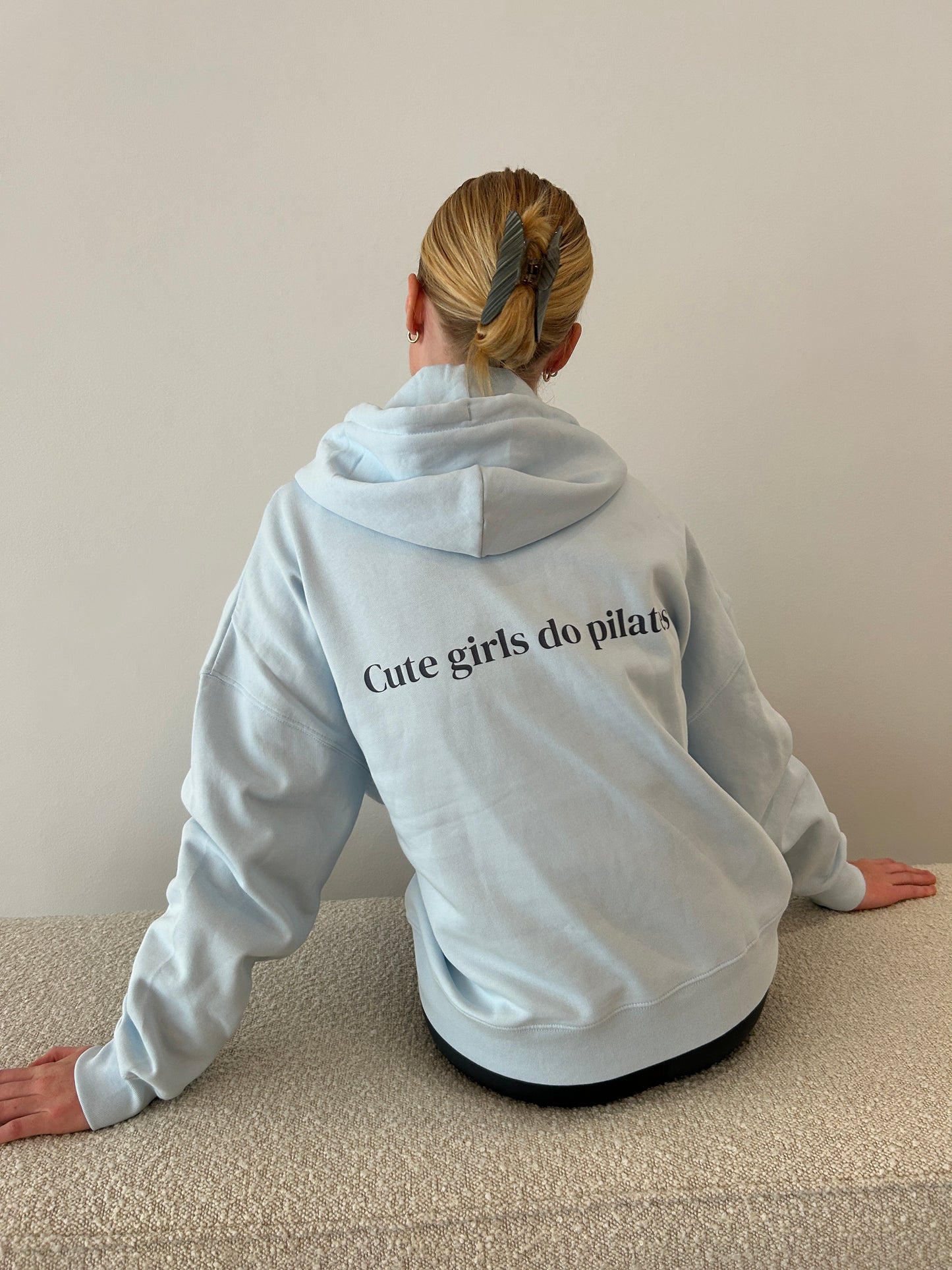 Cute girls do pilates